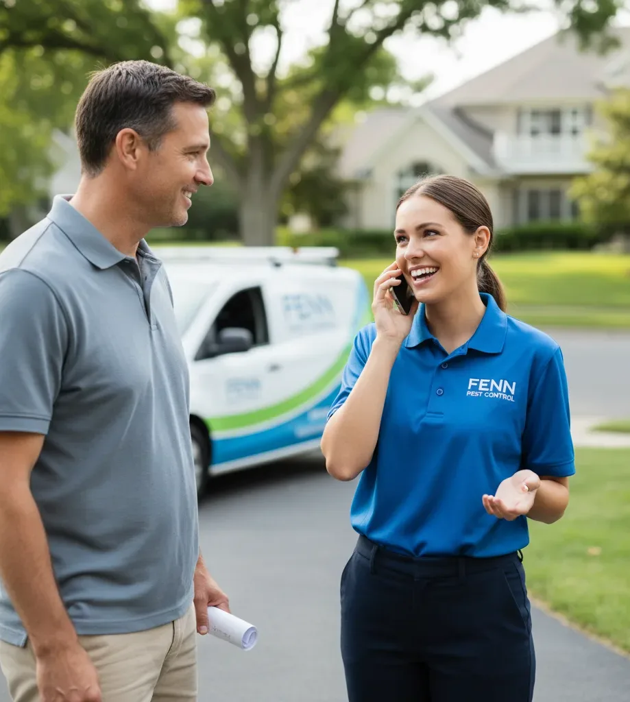 Fenn Pest Control customer support in Louise
